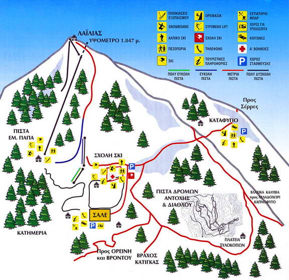 Winter destinations in Serres - MyTraveler | "Lailias" Ski Center Winter destinations in Serres - MyTraveler | "Lailias" Ski Center